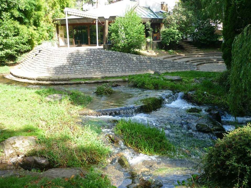 Réouverture du Moulin des Pierres dans le Parc thermal