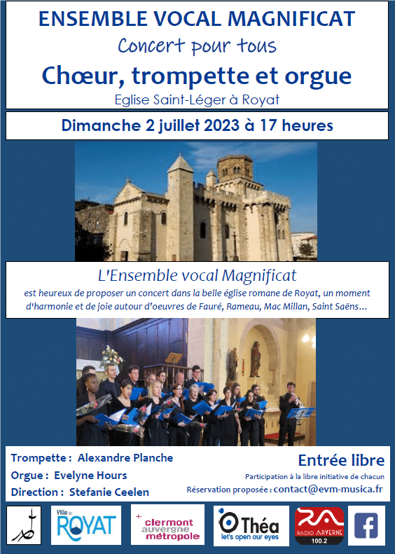 Concert de l'ensemble vocal Magnificat