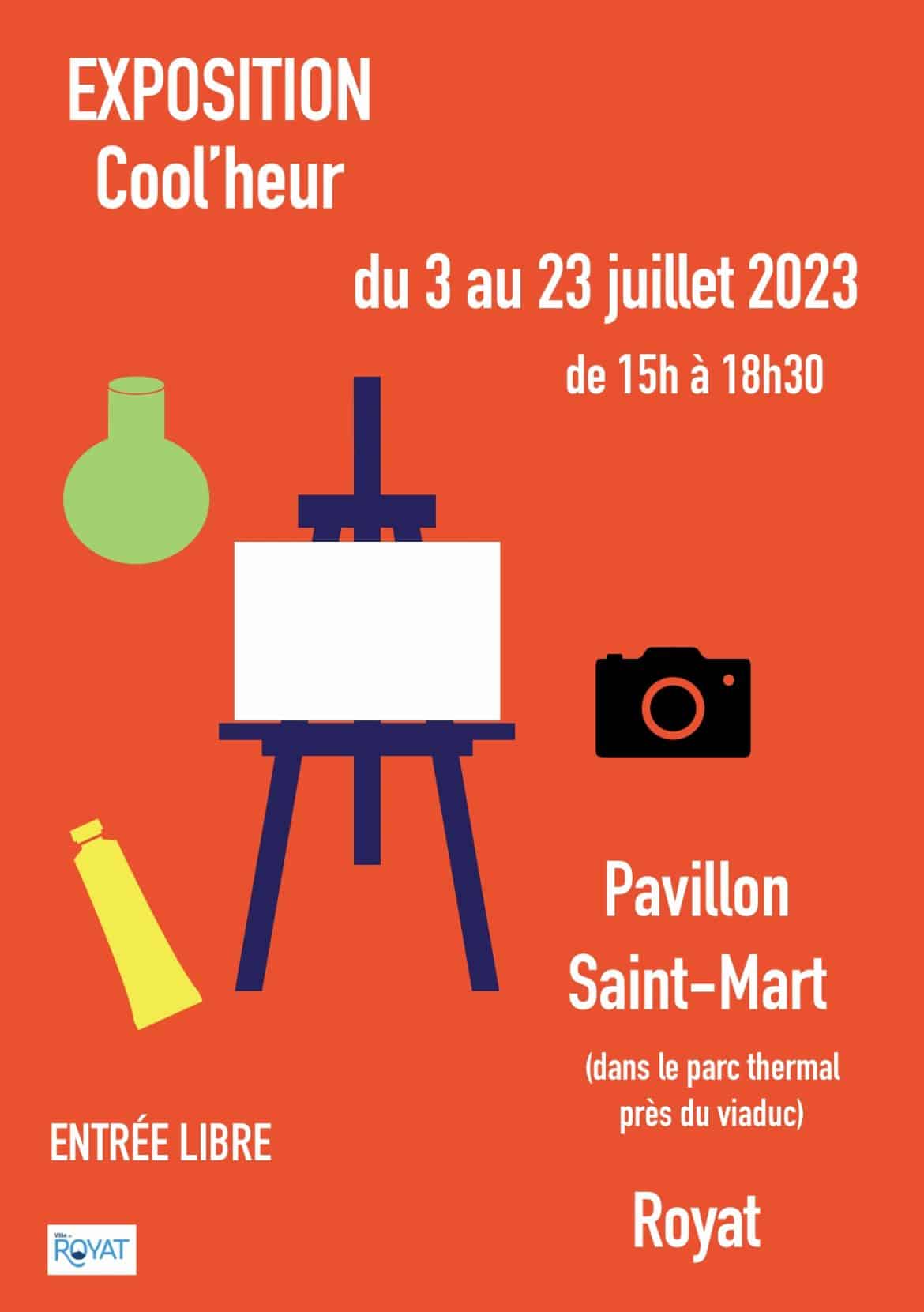 Exposition Cool'heur Royat au Pavillon St Mart