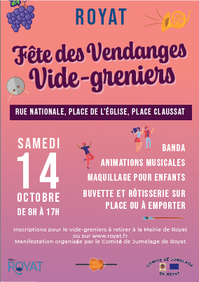 Fête des vendanges et vide-greniers