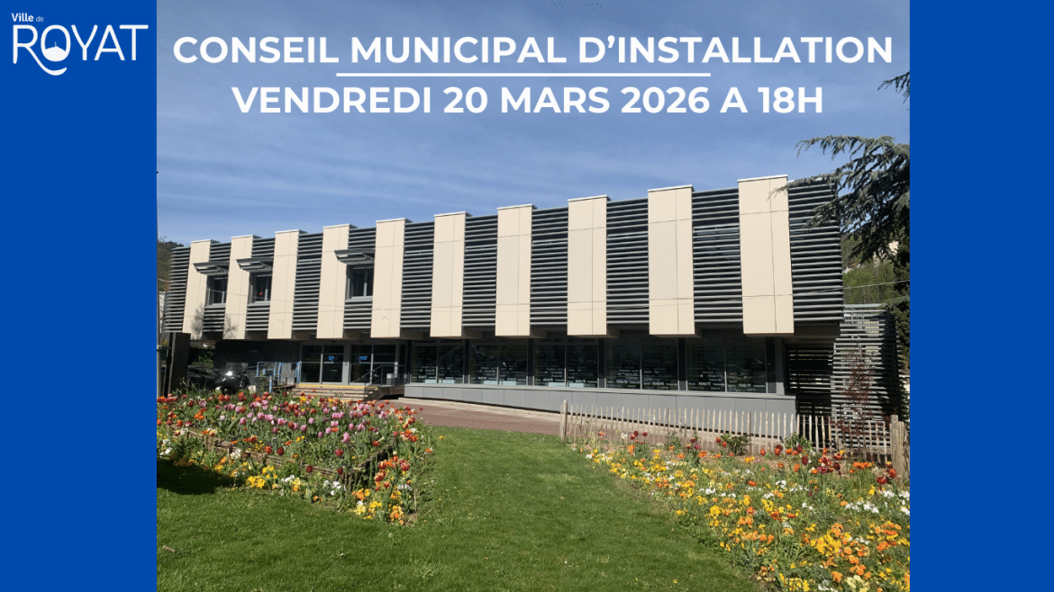 INSTALLATION DU CONSEIL MUNICIPAL