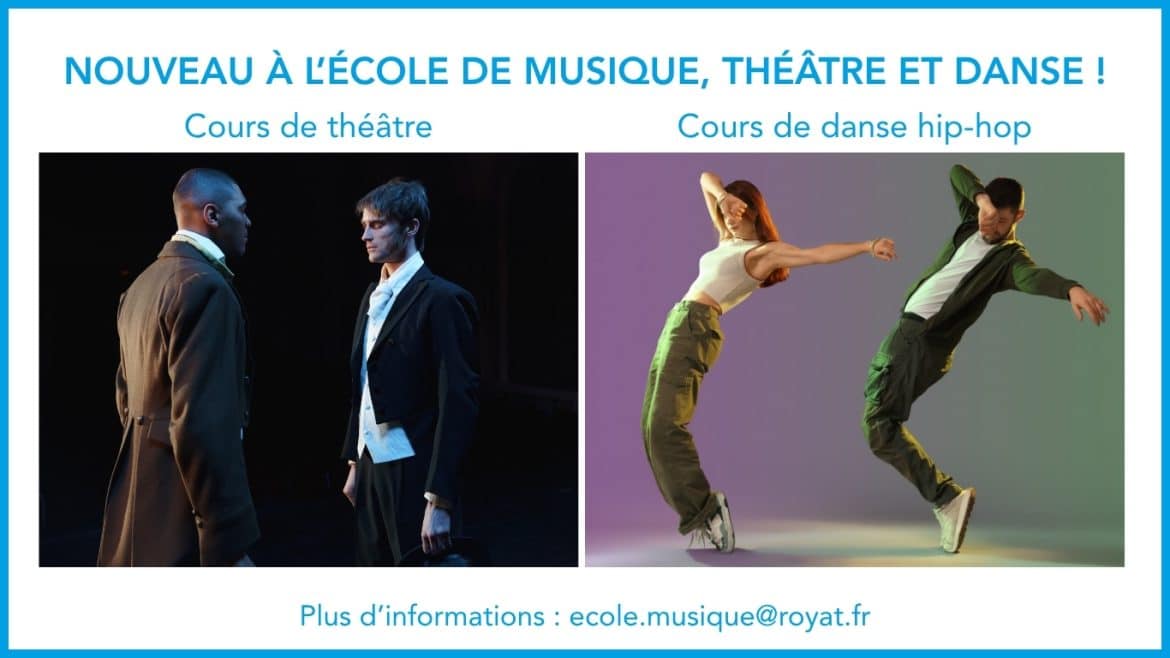 Nouveau à Royat : des enseignements de théâtre et danse hip-hop
